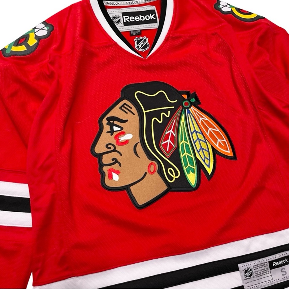 REEBOK CHICAGO BLACKHAWKS JERSEY - Picture 3 of 5